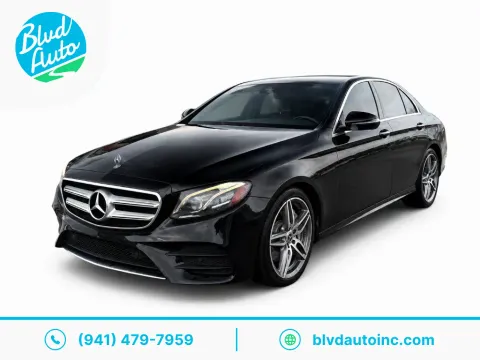 Black 2018 Mercedes-Benz E-Class E300 for sale in Bradenton, FL