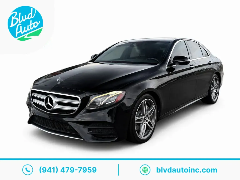 Black 2018 Mercedes-Benz E-Class E300 for sale in Bradenton, FL