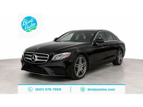 Black 2018 Mercedes-Benz E-Class E300 for sale in Bradenton, FL