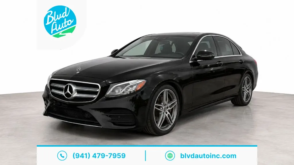 Black 2018 Mercedes-Benz E-Class E300 for sale in Bradenton, FL