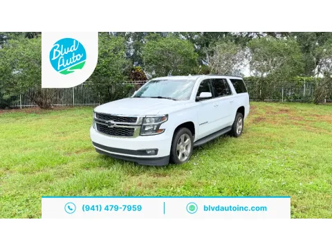White 2019 Chevrolet Suburban 1500 LT for sale in Bradenton, FL