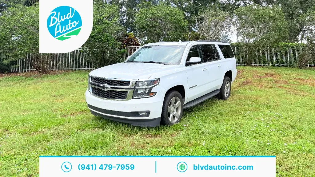 White 2019 Chevrolet Suburban 1500 LT for sale in Bradenton, FL
