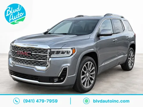 Gray 2020 GMC Acadia Denali for sale in Bradenton, FL