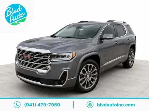 Gray 2020 GMC Acadia Denali for sale in Bradenton, FL
