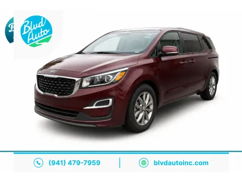 Red 2020 Kia Sedona EX for sale in Bradenton, FL