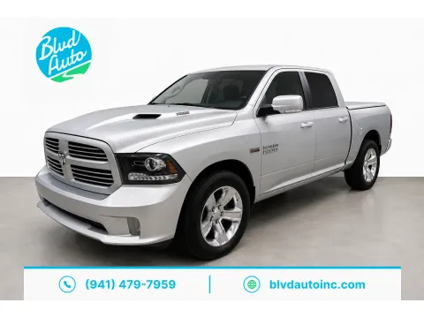 Silver 2015 Ram 1500 Sport for sale in Bradenton, FL