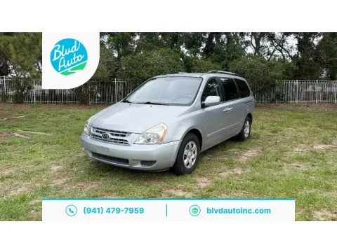 Gray 2010 Kia Sedona LX for sale in Bradenton, FL