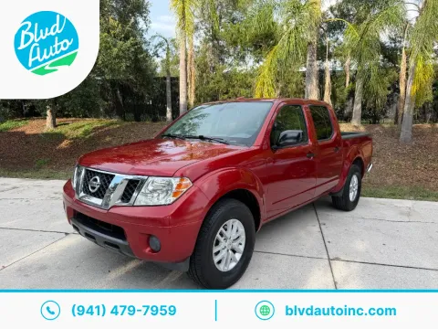 Red 2017 Nissan Frontier SL for sale in Bradenton, FL