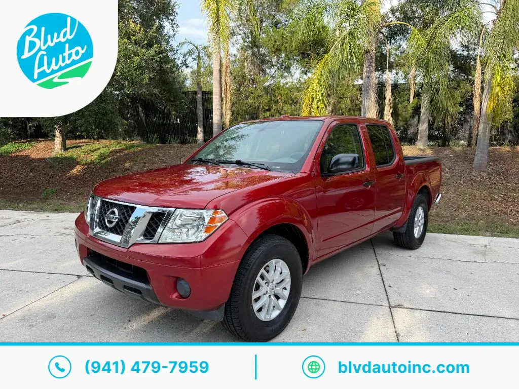 Red 2017 Nissan Frontier SL for sale in Bradenton, FL