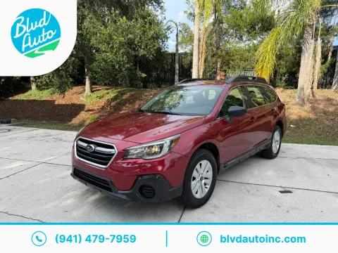 Red 2018 Subaru Outback for sale in Bradenton, FL