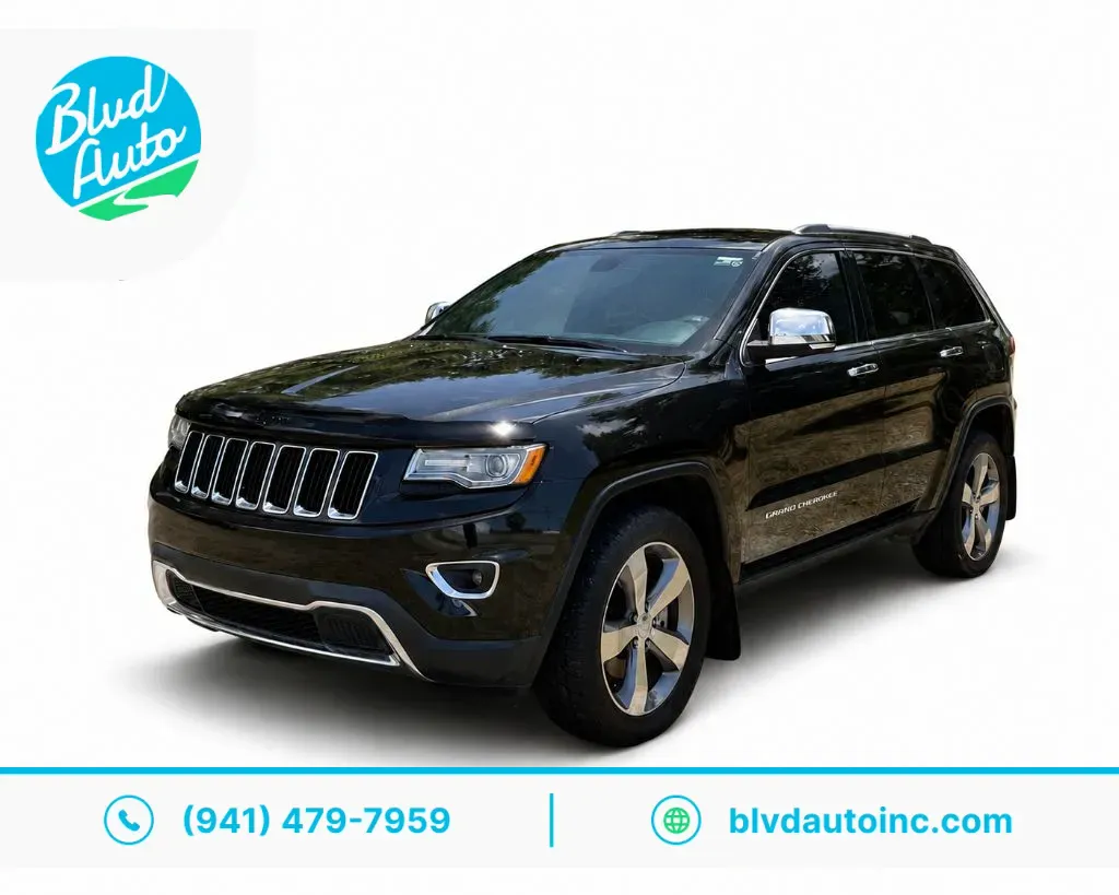 Black 2014 Jeep Grand Cherokee Limited for sale in Bradenton, FL