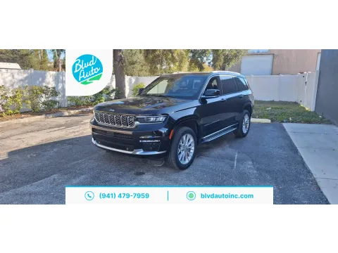 Black 2021 Jeep Grand Cherokee L Summit for sale in Bradenton, FL