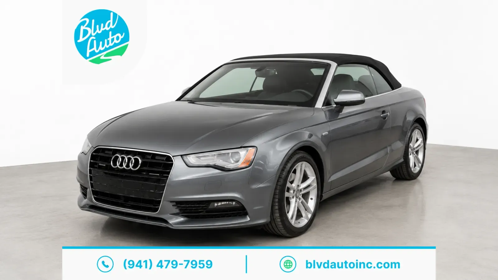 Gray 2013 Audi A5 Premium for sale in Bradenton, FL