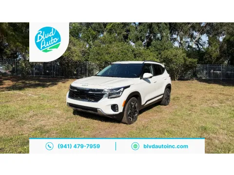 White 2024 Kia Seltos SX for sale in Bradenton, FL