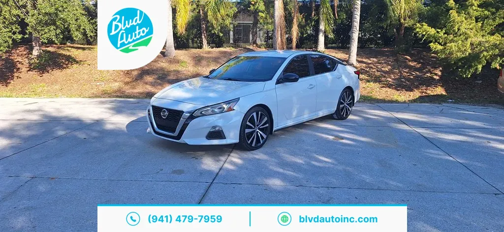 White 2020 Nissan Altima SR for sale in Bradenton, FL