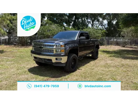 Black 2014 Chevrolet Silverado 1500 LT for sale in Bradenton, FL