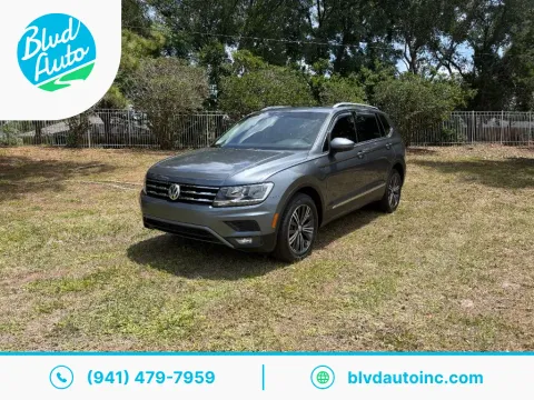 Gray 2018 Volkswagen Tiguan SEL for sale in Bradenton, FL