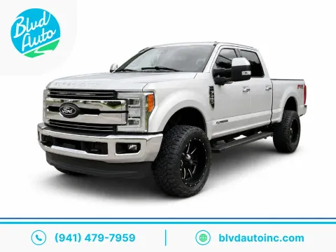 White 2019 Ford F250SD Lariat for sale in Bradenton, FL