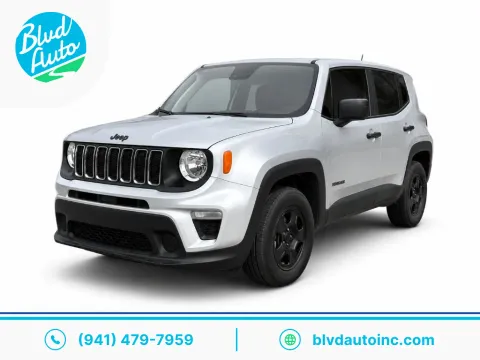 Silver 2021 Jeep Renegade Sport for sale in Bradenton, FL
