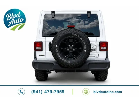 More photos of 2021 Jeep Wrangler Unlimited Sport at BLVD Auto Inc, FL