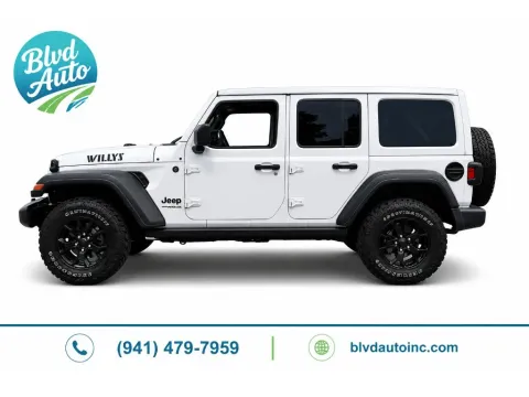 Another view of 2021 Jeep Wrangler Unlimited Sport for sale in Bradenton, FL at BLVD Auto Inc