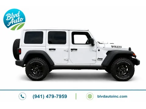 More photos of 2021 Jeep Wrangler Unlimited Sport at BLVD Auto Inc, FL