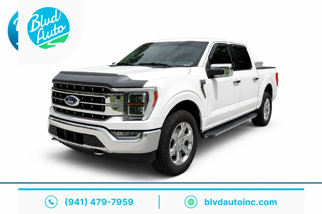 White 2021 Ford F-150 Lariat for sale in Bradenton, FL