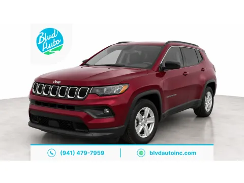 Red 2022 Jeep Compass North for sale in Bradenton, FL