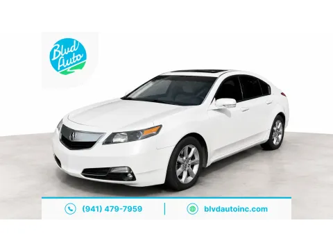 White 2012 Acura TL for sale in Bradenton, FL