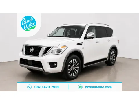 White 2017 Nissan Armada for sale in Bradenton, FL