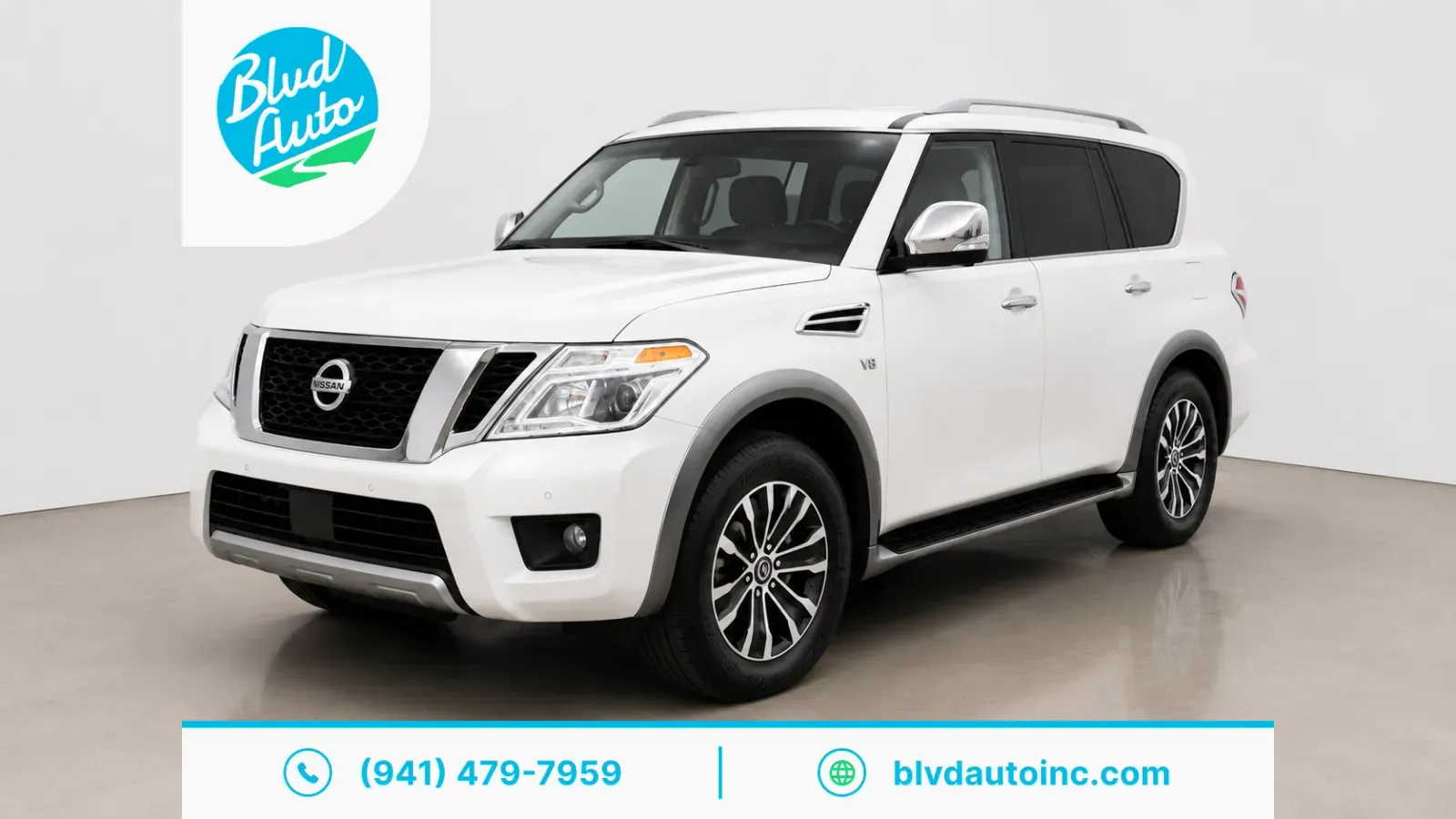 White 2017 Nissan Armada for sale in Bradenton, FL
