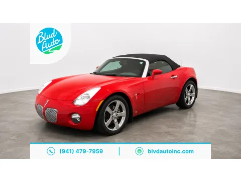 Red 2007 Pontiac Solstice for sale in Bradenton, FL