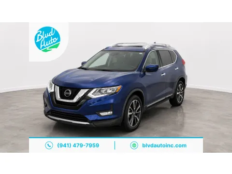 Blue 2020 Nissan Rogue SL for sale in Bradenton, FL