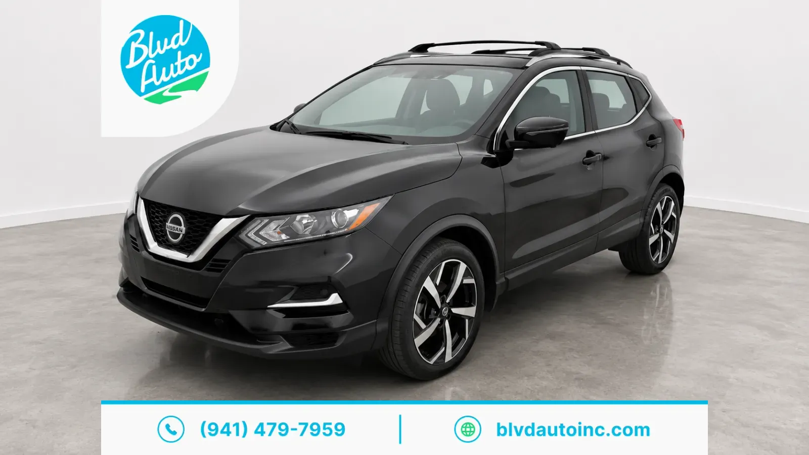 Black 2020 Nissan Rogue Sport SL for sale in Bradenton, FL