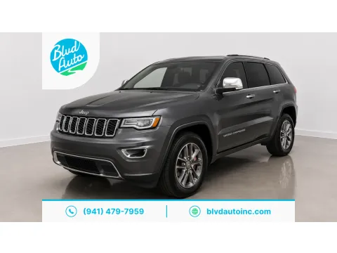 Gray 2019 Jeep Grand Cherokee Limited for sale in Bradenton, FL