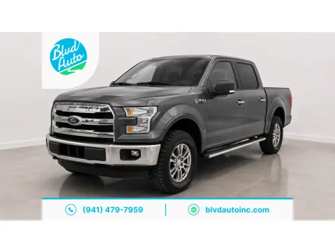 Gray 2017 Ford F-150 Lariat for sale in Bradenton, FL