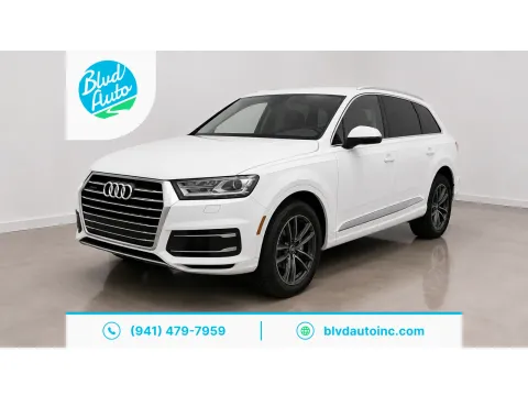 White 2017 Audi Q7 2.0T quattro Premium Plus for sale in Bradenton, FL