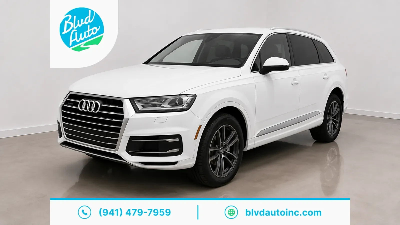 White 2017 Audi Q7 2.0T quattro Premium Plus for sale in Bradenton, FL