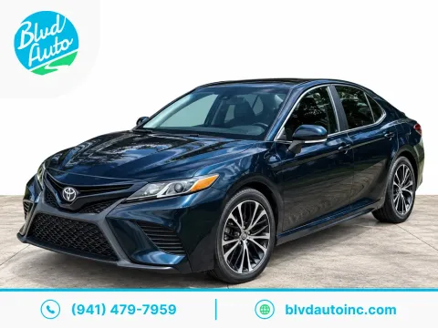 Green 2019 Toyota Camry SE for sale in Bradenton, FL