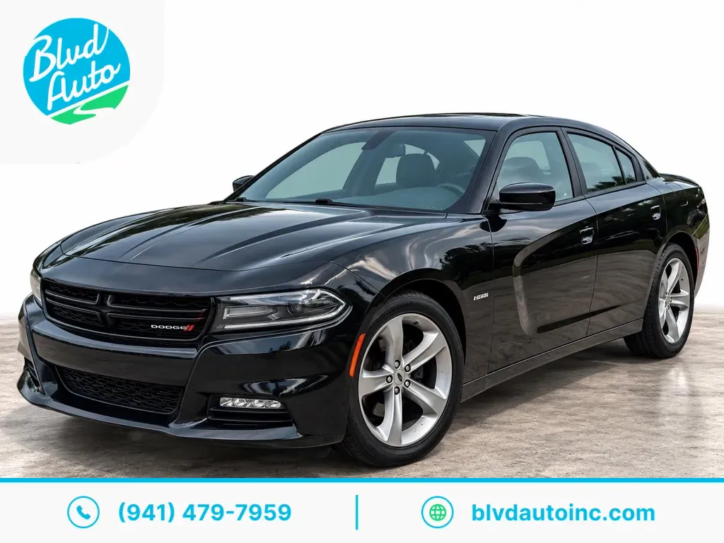 Black 2017 Dodge Charger R/T for sale in Bradenton, FL