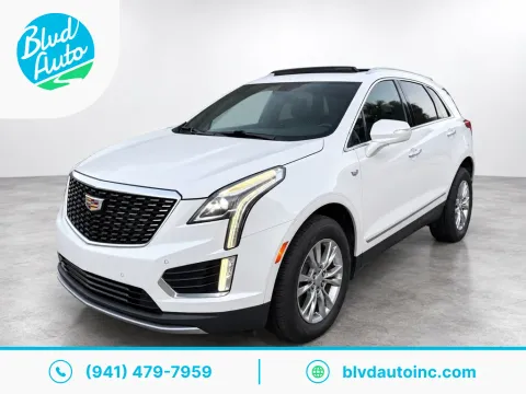 White 2020 Cadillac XT5 Premium Luxury for sale in Bradenton, FL