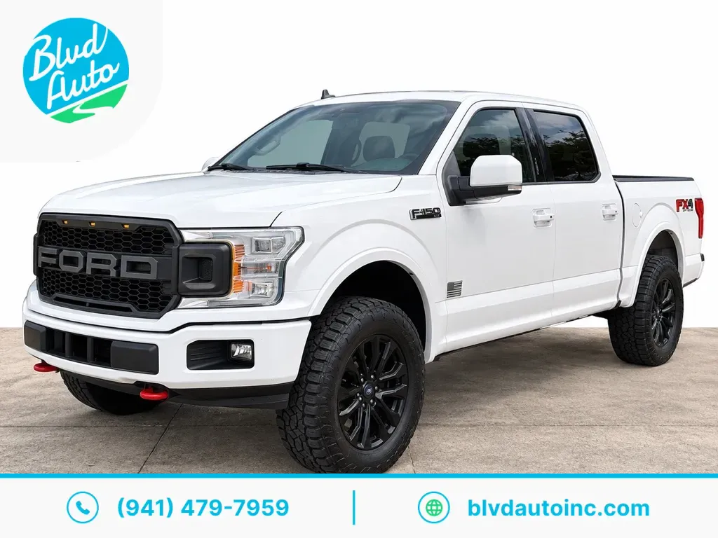 White 2019 Ford F-150 Lariat for sale in Bradenton, FL