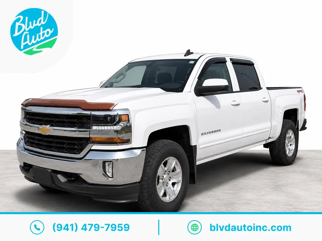 White 2016 Chevrolet Silverado 1500 LT for sale in Bradenton, FL