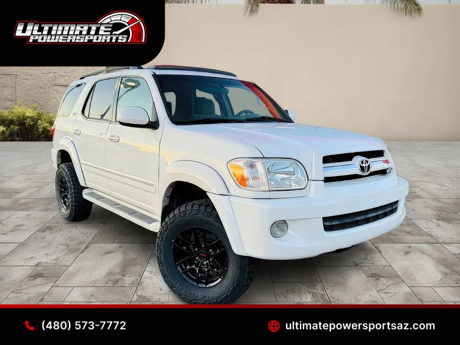 White 2005 Toyota Sequoia SR5 for sale in Scottsdale, AZ