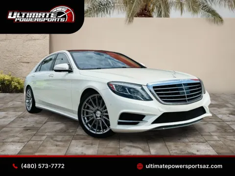 White 2015 Mercedes-Benz S 550 Sport Pkg 1 Owner for sale in Scottsdale, AZ