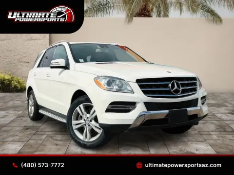 White 2015 Mercedes-Benz ML 350 4MATIC for sale in Scottsdale, AZ