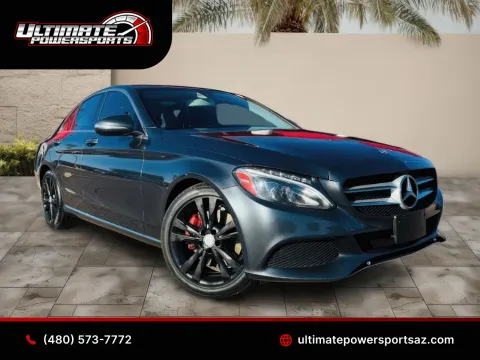 Gray 2015 Mercedes-Benz C 300 Sport for sale in Scottsdale, AZ