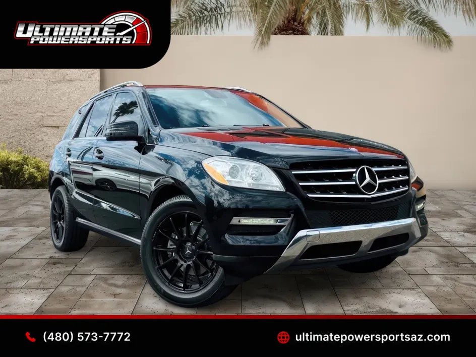 Black 2014 Mercedes-Benz ML 350 for sale in Scottsdale, AZ