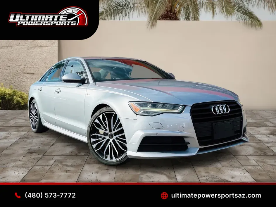 Silver 2018 Audi A6 Premium Plus ~ S Line for sale in Scottsdale, AZ