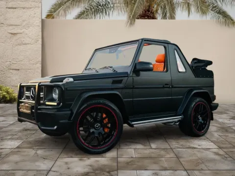 Photos of 1995 Mercedes-Benz G320 Cabriolet ~Full G63 Drivetrain for sale in Scottsdale, AZ at Ultimate Powersports - Luxury Used Cars Scottsdale